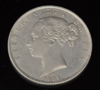 Lot 359 - A Queen Victorian half crown, 1881, type A5,...