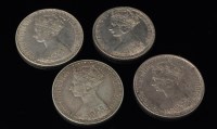 Lot 381 - Four Queen Victorian florins, to include: an...