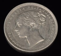 Lot 405 - A Queen Victoria shilling, 1871, die No. 12,...