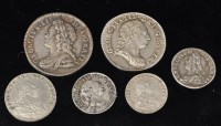 Lot 427 - A George II four pence, 1731 (maundy), S3716;...