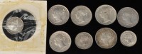 Lot 429 - Queen Victoria young bust small value money,...