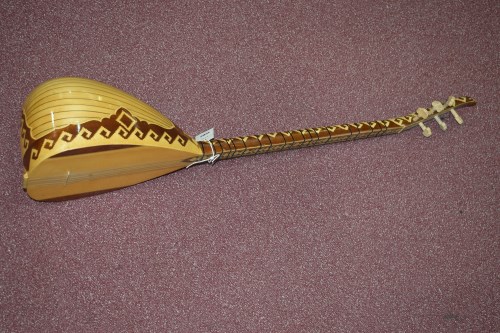 Lot 1507 - A 20th Century Turkish Baglama or Saz, fitted...
