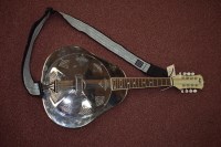 Lot 1519 - An Ashbury 8-string mandolin, with a nickel...