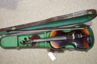 Lot 1566 - A Russian violin by Rigat Rubus, St....