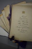 Lot 1580 - Royal Variety Performance programmes from 1953-...