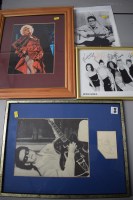 Lot 1648 - Signed photographs, to include: The Spice...