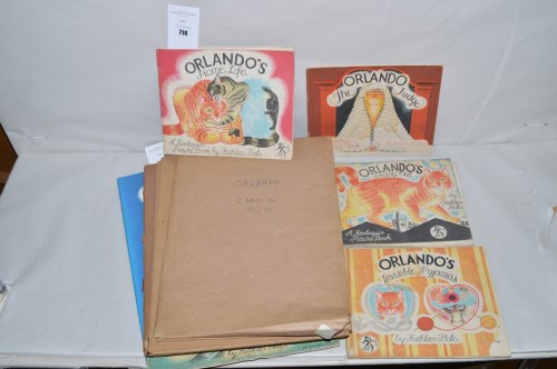Lot 714 - Kathleen Hale, four Harlequin picture books,...