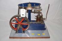 Lot 895 - A pre 1980's beam engine, by Stuart (unsigned).