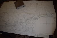 Lot 999 - 19th Century Ordnance Survey maps of local...