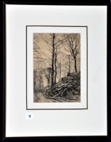 Lot 17 - Frederick ''Fred'' Slocombe - the timber pile,...
