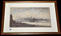 Lot 156 - Attributed to John Robert Mather - a busy port,...