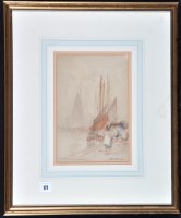 Lot 177 - Victor Noble Rainbird - ''Le Havre'', signed,...