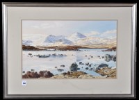Lot 194 - Richard Alred - ''Winter Afternoon, The Black...