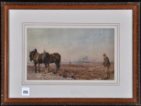 Lot 223 - Attributed to John Chambers - ''The Ploughman''...