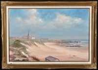 Lot 235 - Ivan Lindsay - Tynemouth Long sands with St....