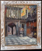 Lot 238 - Anne Mary Ward, RSA - ''Chapel of Henry VII,...