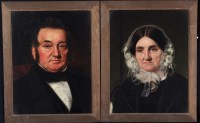 Lot 241 - 19th Century British School - bust portraits...