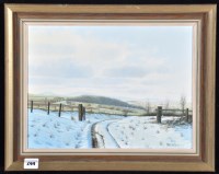Lot 244 - Robert Ritchie - a winters day in...