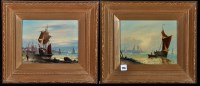 Lot 256 - George Callow - ''Chatham Docks'', signed;...