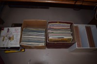 Lot 462 - A large collection of LP records, mainly...