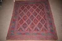 Lot 891 - A Gazar rug, 130 x 116cms.