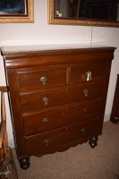 Lot 965 - A late 19th Century stained wood Scotch style...