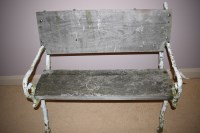 Lot 973 - 19th Century rustic style cast iron garden...