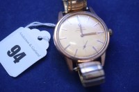 Lot 94 - A gold plated cased Omega Seamaster 30...
