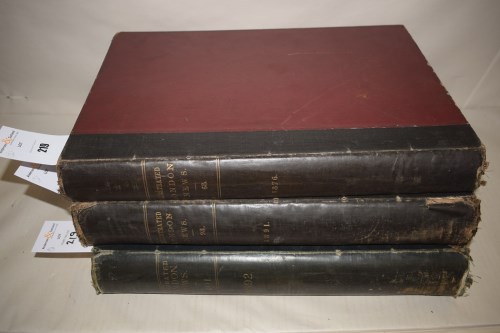 Lot 219 - Illustrated London News, 1876, 1891 and 1892.
