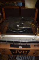 Lot 232 - A Decca sound turntable DS623; JVC video...