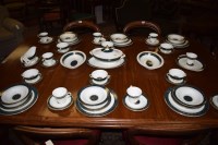 Lot 441 - A Royal Doulton Carlyle pattern dinner service,...