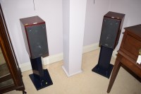 Lot 824 - A pair of EPOS M12.2 speakers on stands serial...