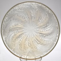 Lot 99 - Lalique opalescent glass 'Chicoree' pattern...