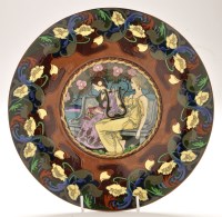 Lot 111 - Wileman & Co. 'Intarsio' dish, designed by...
