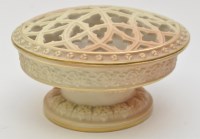 Lot 150 - Royal Worcester blush ivory potpourri and...