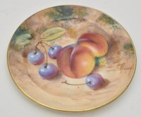 Lot 170 - Royal Worcester small dish, signed ''Telford''...