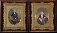 Lot 291 - 19th Century British School Portraits of an...