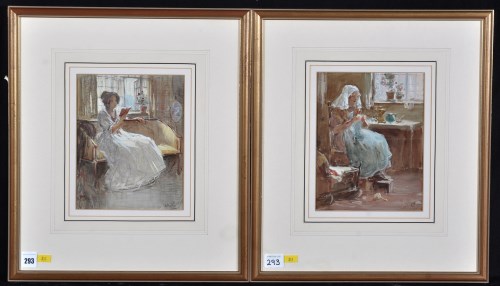 Lot 293 - William Kay Blacklock (1872-1924) ''At the...