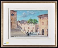 Lot 329 - John Hammond Harwood (1934- ) ''Piazza del...