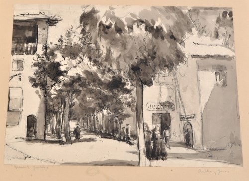 Lot 332 - Anthony Gross (1905-1984) ''Spanish Justice'' -...