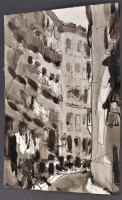 Lot 338 - Anthony Gross (1905-1984) ''Madrid'' - a...
