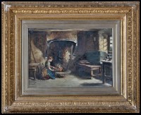 Lot 347 - Ralph Hedley, RBA (1848-1913) ''Goathland,...