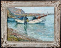 Lot 372 - John Falconar Slater (1857-1937) Fishermen...