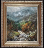 Lot 374 - John Falconar Slater (1857-1937) A misty...