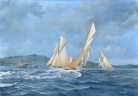 Lot 392 - John J*** Holmes (1937-2015) ''Yachts Tunga...