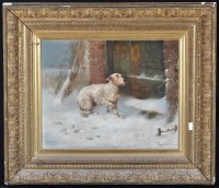 Lot 401 - Philip Eustace Stretton (fl.1884-c.1919) A dog...