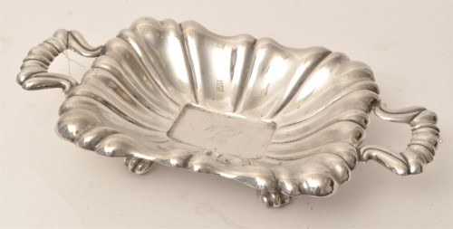 Lot 485 - A Hungarian 800 standard two-handled silver...