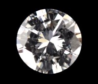 Lot 572 - A single loose diamond, brilliant cut...
