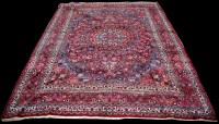 Lot 660 - A Dorokhsh carpet, the central foliate...