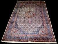 Lot 664 - A Dorokhsh carpet, the central floral...